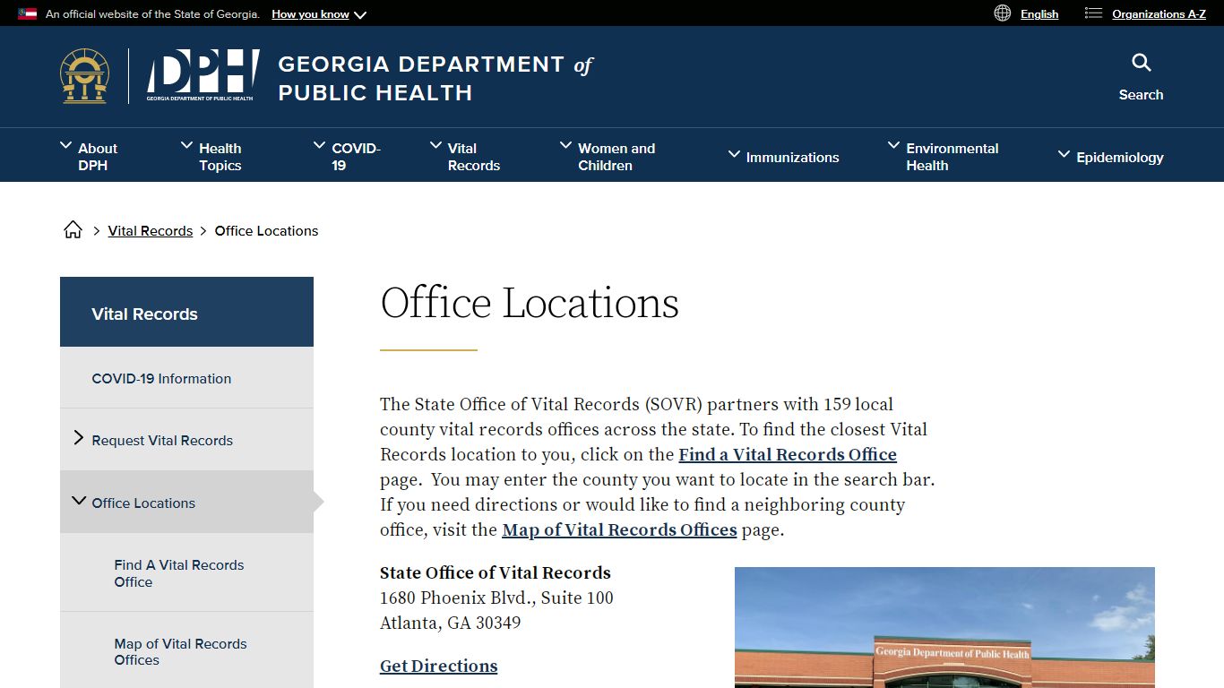 locations | Georgia Department of Public Health